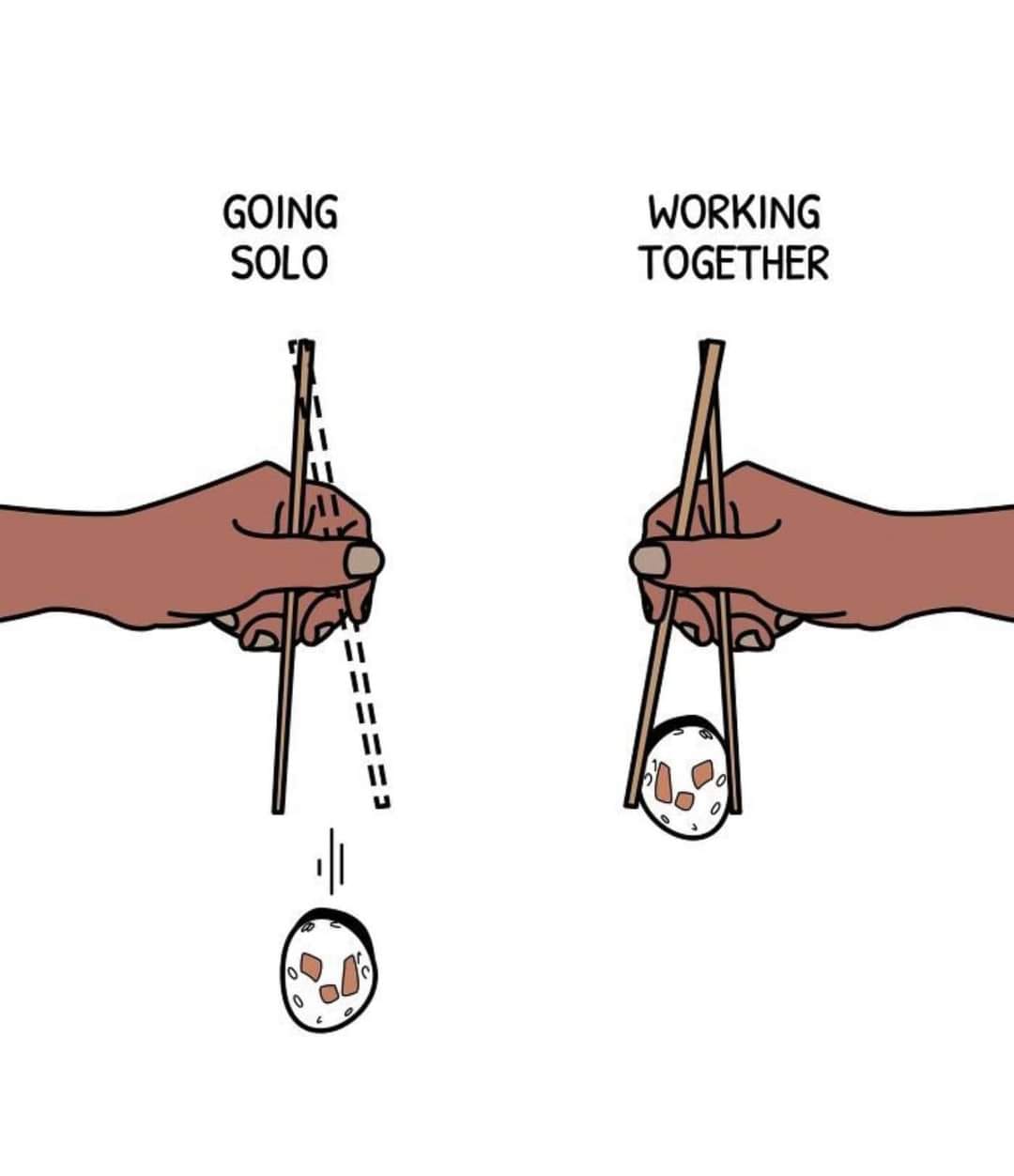 Solo or Work Together-Motivation Quotes-Stumbit Motivation English